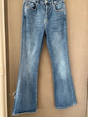 Pilcro Anthropologie Carpenter Wide Leg Jeans - Size 29